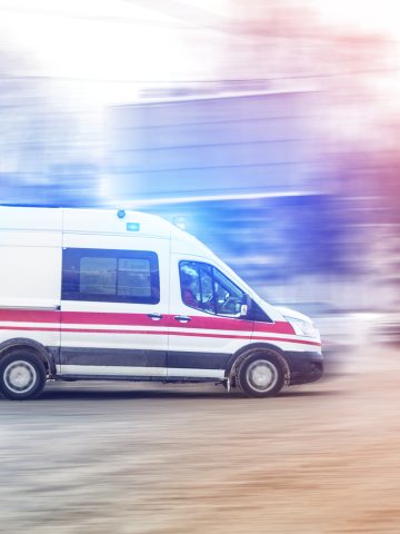 Wypadek karetki pogotowia w Tychach Wypadek karetki pogotowia w Tychach