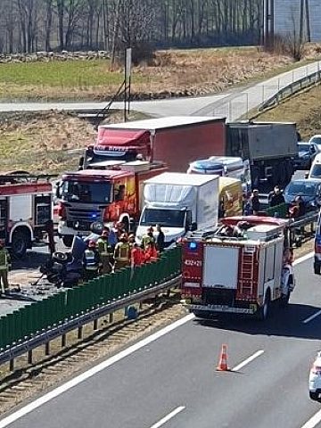 Wypadek ogrodzona s52 powiat cieszyński Wypadek ogrodzona s52 powiat cieszyński