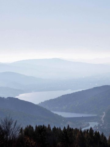 Żar (Beskid Mały). Panorama Żar (Beskid Mały). Panorama