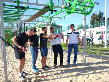 Otwarto tor a'la Ninja Warrior i superbieżnię w Bieruniu Crossfit Ninja Warrior Park w Bieruniu