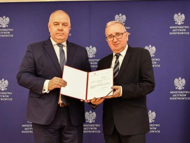 Jacek Sasin i Piotr Pyzik Jacek Sasin i Piotr Pyzik