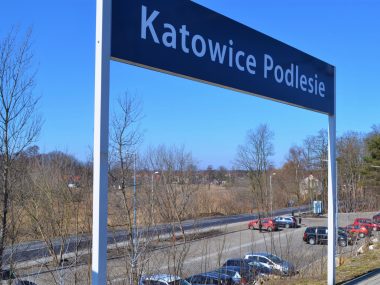 Parking przy stacji PKP Katowice-Podlesie jest już gotowy Stacja Katowice Podlesie