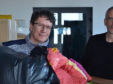 Kolejni zagraniczni goście z darami dla Ukrainy Tarnowskie Góry magazyn HUB