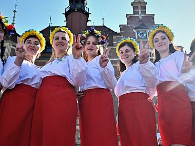 "Tarnogórzanie Ukraińcom, Ukraińcy - Tarnogórzanom" Panie z Ukrainy, które przygotowały pyszności na piknik