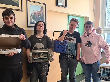Dzień bez plecaka w szkołach powiatu tarnogórskiego Dzień bez plecaka 2022