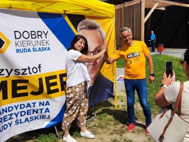 Jedni "sztandy" zwinęli, inni dalej walczą Trzeci etap Tour de Ruda Mejera w Bykowinie