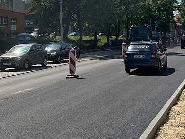 Od poniedziałku zmiany. Kolejny etap prac na Wolności Wahadło na Wolności zostanie przesunięte na kolejny odcinek