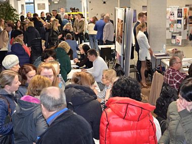 Tak wyglądały Targi Pracy w Tarnowskich Górach Targi Pracy w Tarnowskich Górach