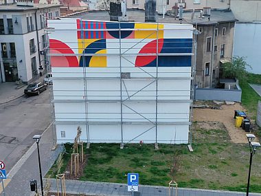 Nowe wieści w sprawie tarnogórskiego muralu. Prace ruszyły! Mural w Tarnowskich Górach