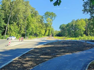 Dąbrowa Górnicza: nowe rondo gotowe. Kiedy koniec prac? Nowe rondo w Dąbrowie Górniczej na skrzyżowaniu ulicy Staszica z łącznicami S1 i DK94