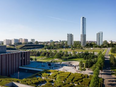 Nowe osiedle wieżowców Atal Olimpijska w Katowicach Osiedle Atal Olimpijska Katowice