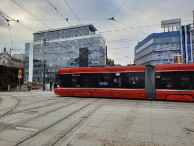 Rynek w Katowicach wyłączony z komunikacji tramwajowej Tramwaj Katowice Rynek