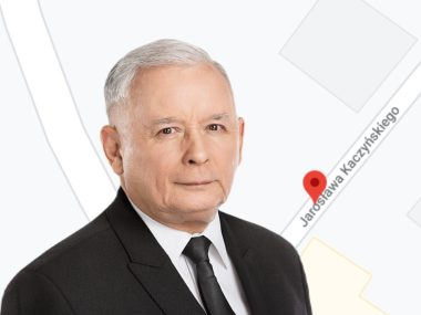 Ile jest ulic Kaczyńskiego na Śląsku? Absurdy Google Maps Ulica Jarosława Kaczyńskiego w Sosnowcu