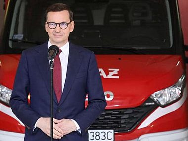 Mateusz Morawiecki w powiecie tarnogórskim Premier Morawiecki w Zendku