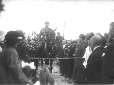 Tam, gdzie graniczą Śląsk i Zagłębie... Czyli gdzie? Generał Stanisław Szeptycki na moście w Szopienicach