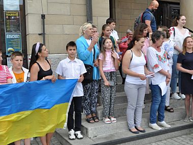 Tarnowskie Góry i Dzień Konstytucji Ukrainy Dzień Konstytucji Ukrainy w Tarnowskich Górach