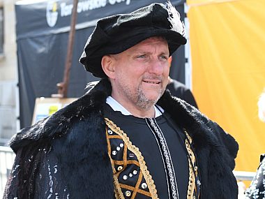 Gwarki 2022. Postacie z pochodu: Jerzy Hohenzollern-Ansbach Tarnowskie Góry gwarki pochód