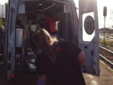 Ranni obrońcy Ukrainy przyjechali do Katowic Żołnierze z Ukrainy