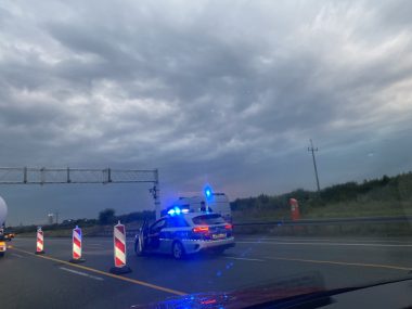 Wypadek na autostradzie A1 w Knurowie. Ogromny zator komunikacyjny 87 CEDEFF A999 4746 AC8 C DB20346 C6614