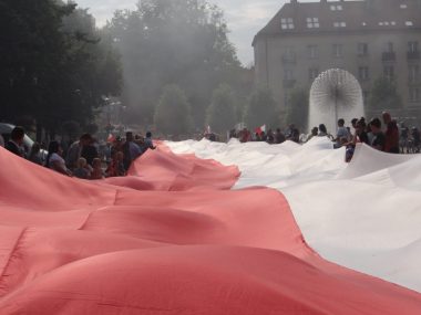 Tyszanie uczcili pamięć o wybuchu Powstania Warszawskiego Godzina W w Tychach