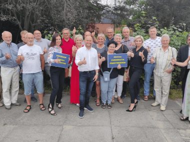 Działacze Nowoczesnej wesprą kampanię Michała Pierończyka Samorządowcy wsparli Michała Pierończyka