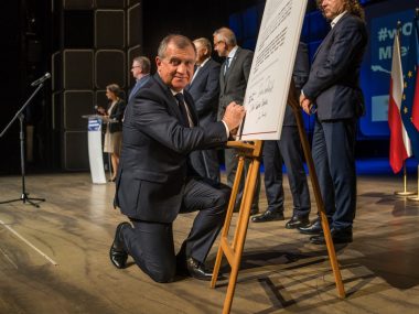 "Tu potrzebna jest rewolucja". Tu, czyli gdzie? W Metropolii Prezydent Tychów Andrzej Dziuba