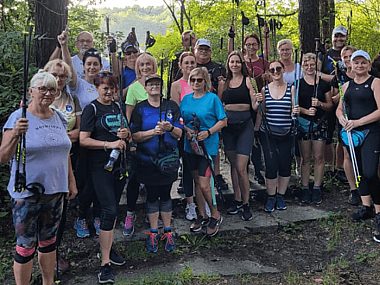 Bartusiowy Bieg Nordicusa nad zalewem w Pniowcu NORDICUS Strzybnica
