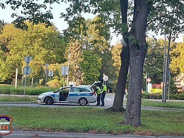 Groźny wypadek z udziałem rowerzystki Policja Tychy