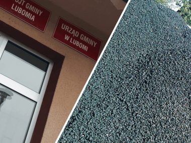 Gmina Lubomia zleciła zbadanie składu chemicznego "pelletu" zanieczyszczony pellet