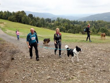 Zawody w dogtrekkingu w Wiśle. Impreza dla całych rodzin Dogtrekking Wisła