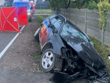 Tragiczny wypadek w pow gliwickim Tragiczny wypadek w pow gliwickim
