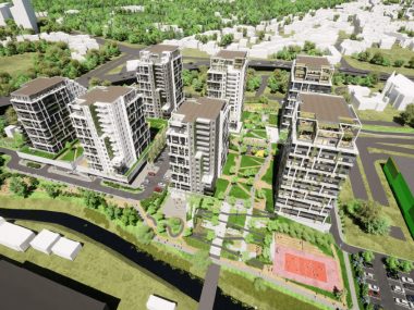 Jest decyzja Rady Miasta dotycząca osiedla przy ul. Brackiej Projekt osiedla Bracka Katowice