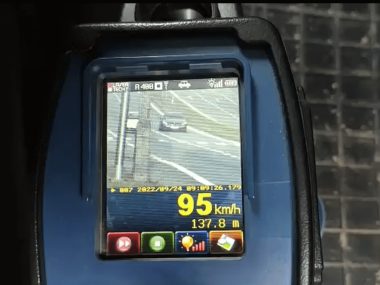 Kierowca mercedesa w kilka sekund stracił prawo jazdy Mercedes Tychy