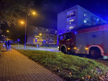 Knurów. Strażacy zaalarmowani do fałszywego alarmu E2588549 F67 D 41 F8 8 A47 FA2793435672