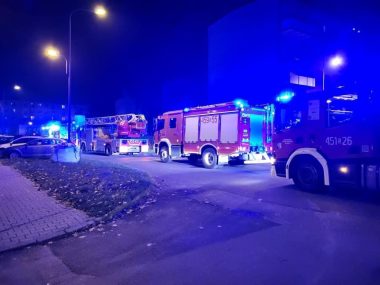 Knurow. Nocny alarm strażaków z Knurowa i Gliwic 7 A3 BDD1 E FABB 4 BB9 A374 93 EDB0 C9 AD04