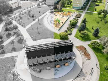 Dzieci się cieszą, a dorośli narzekają. Nowy plac zabaw zmorą dla emerytów i mieszkańców bloków? 5292513 C 0687 4 E5 D 8412 5 C581090 DAFC