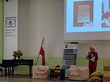 Neurologopeda z GCR Repty nagrodzona Konferencja logopedyczna w GCR Repty