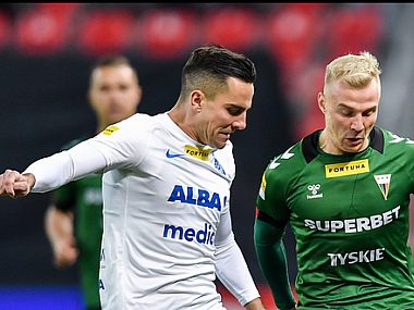 Piłkarze GKS remisują z Ruchem 2:2 Gksruch