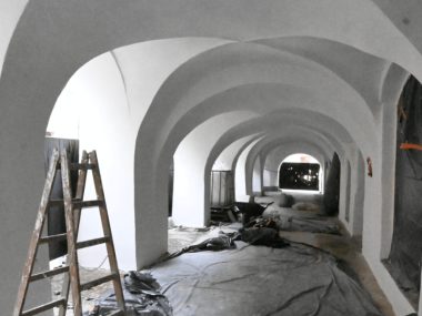 Tarnowskie Góry. Remont zabytkowych podcieni trwa Remont podcieni w Tarnowskich Górach