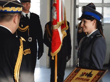 Uratowała życie trzyletniego Franka. Została wyróżniona Wyróżnienie policjantki z Jasienicy