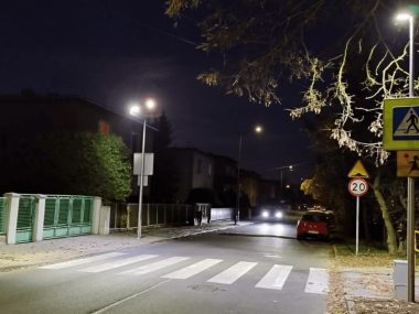 Tarnowskie Góry. Nowe oświetlenie przejść dla pieszych Zmodernizowane przejścia dla pieszych w Tarnowskich Górach
