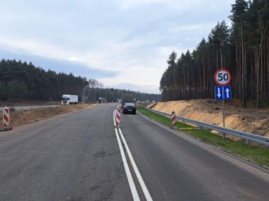Przebudowa DK1: kolejna zmiana organizacji ruchu Przebudowa DK1
