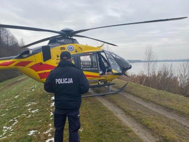 Nie żyje mężczyzna znaleziony w zbiorniku Kozłowa Góra Tragedia na zbiorniku Kozłowa Góra