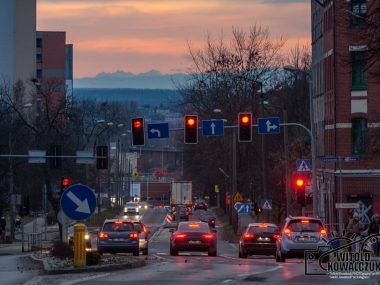 Niesamowite ujęcie Witolda Kowalczuka wykonane z Rudy Tatry widoczne z Rudy Śląskiej