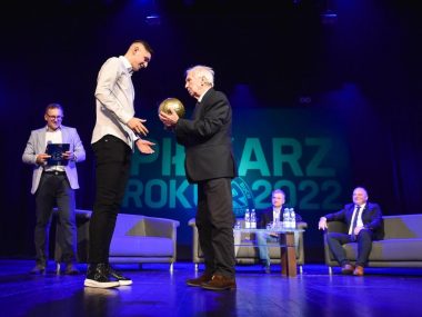 Patryk Sikora został Piłkarzem Roku 2022 w Ruchu Chorzów Ruch Chorzów Patryk Sikora