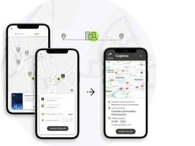 Zamiast tramwaju transport na telefon. Druga nocna linia Blees transport
