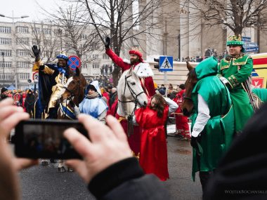 Orszak Trzech Króli przejdzie ulicami Katowic Orszak Trzech Króli w Katowicach Fot Wojtek Bociański