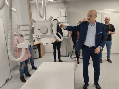 GCR "Repty" z nowoczesnym aparatem RTG Nowy sprzęt dla GCR "Repty"