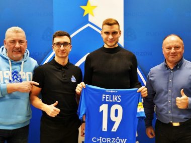 Ruch Chorzów ma nowego napastnika Ruch Chorzów Michał Feliks