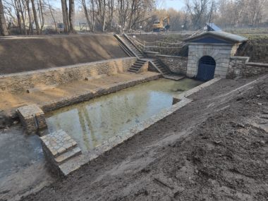 Brama Gwarków w nowej odsłonie, a to jeszcze nie koniec prac Roznos sztolni w Zbrosławicach